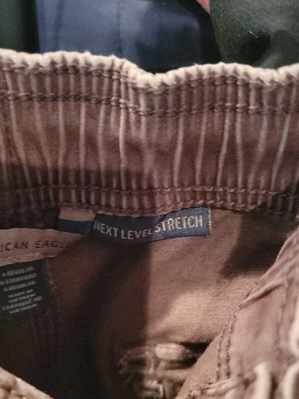 Nwot American Eagle Outfitters Brown Drawstring Jogger Pants 4 R.